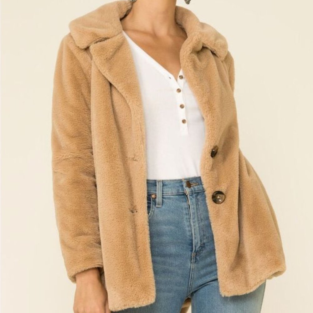 Carmen Faux Fur Z Supply Jacket (30% OFF!)